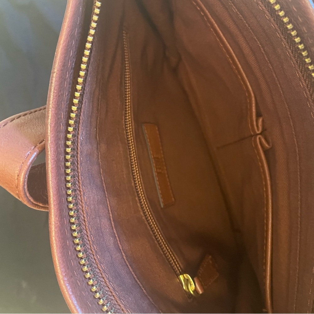 Frye Brown Leather Crossbody Bag - Picture 7 of 7
